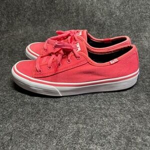 Keds Women's Coral Pink Canvas‎ Sneakers Tennis Shoes Size Ladies Casual